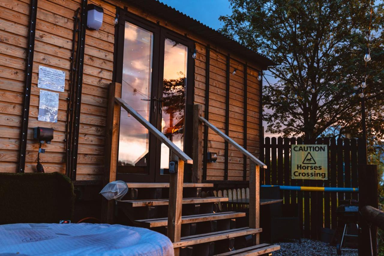 Готель The Horrrsebox Tinyhouse Glamping Garadice Екстер'єр фото